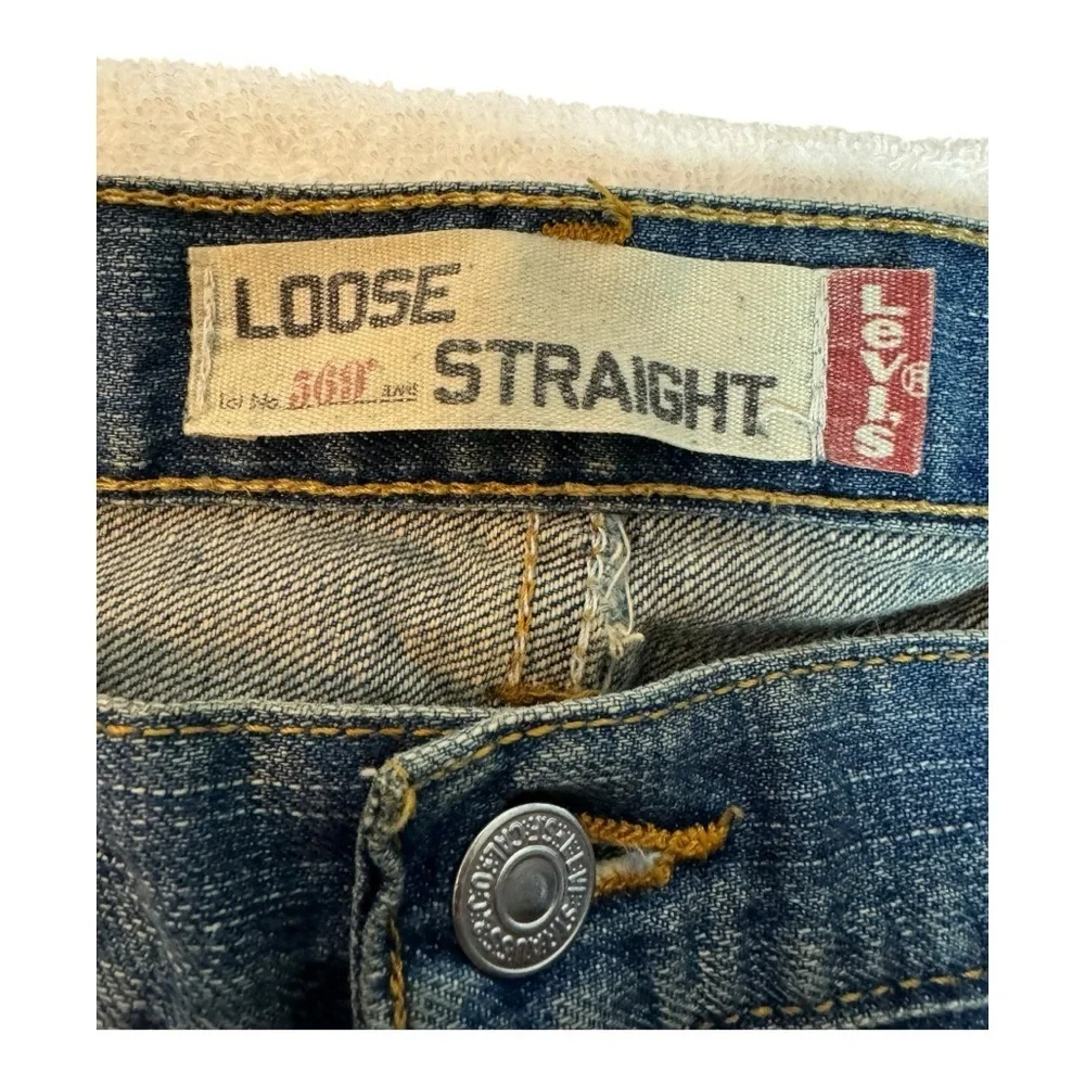 LEVI’s 569 Men’s Loose Straight Jeans Size 34x32​​